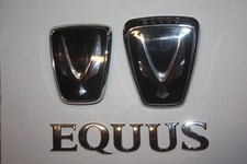 2011-2016 Hyundai Equus Front Center Hood Rear Trunk Deck Lid Emblem Set Oem 2011-2016 Hyundai Equus Front Center Hood Rear Trunk Deck Lid Emblem Set Oem