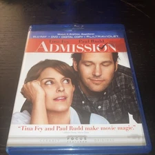 Admission (Blu-ray/DVD, 2013, 2-Disc Set, Includes Digital Copy UltraViolet)