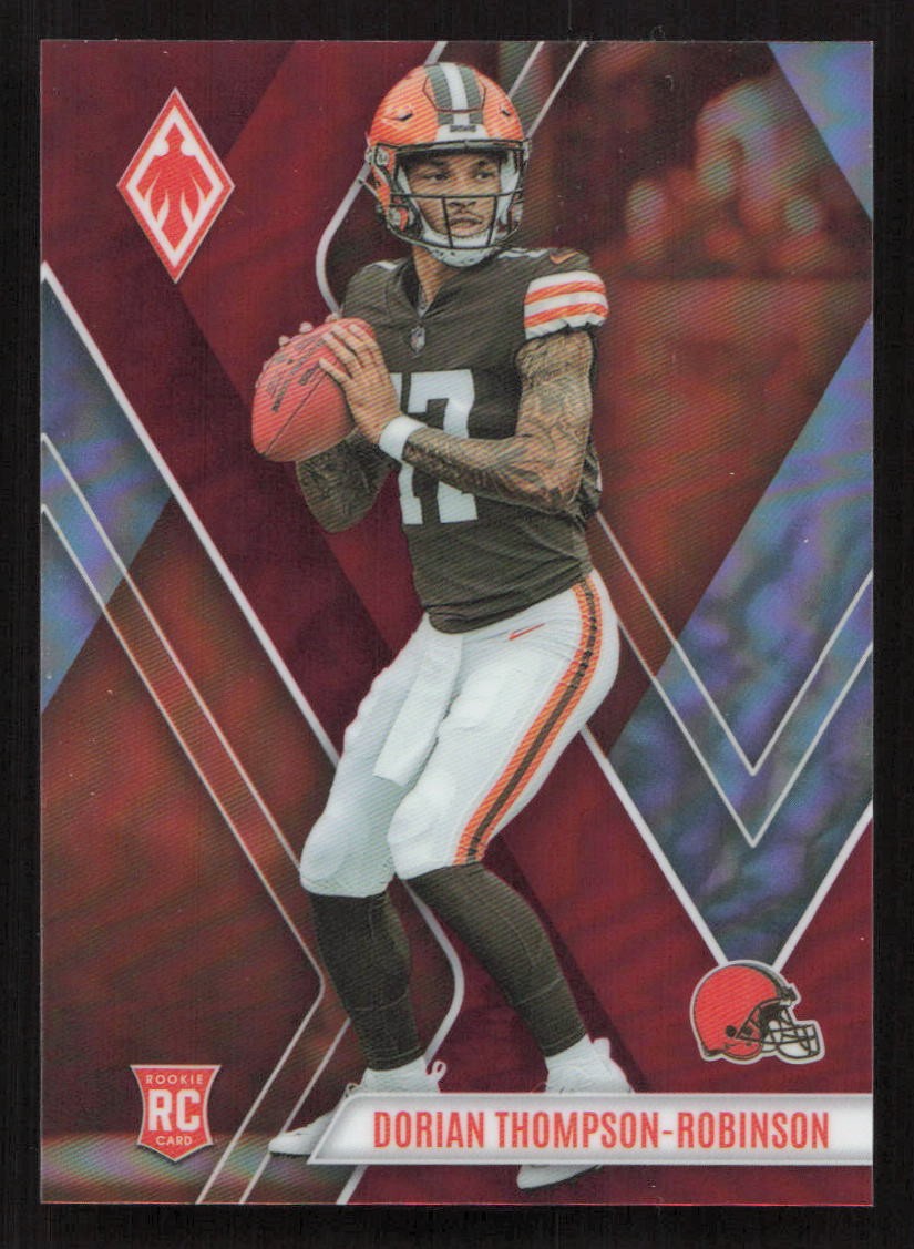2023 Panini Phoenix Dorian Thompson-Robinson Red #/250 RC Rookie #124 Card
