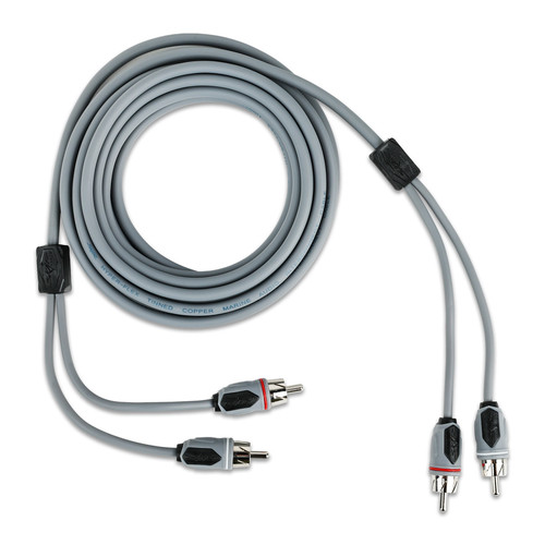 Skar Audio SKM2CHRCA12 12-Foot 2-Channel Marine Grade RCA Interconnects