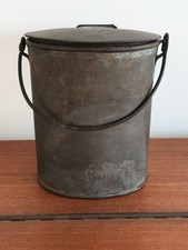 Antique Victorian milk pail - Sittingbourne Co-op made by Willows of Kings Cross