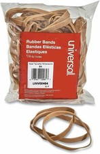Rubber Bands, Size 64, 0.04" Gauge, Beige, 4 oz Box, 80/Pack