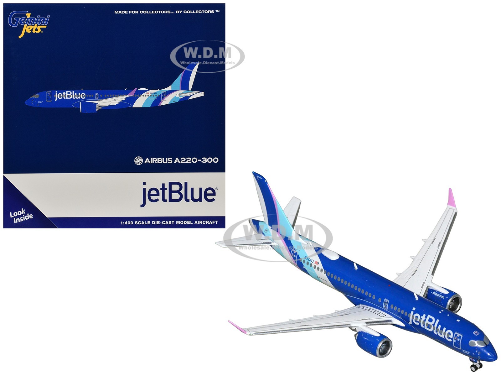 AIRBUS A220-300 JETBLUE AIRWAYS 1400 GEMINIJETS GJ2338 10790₽