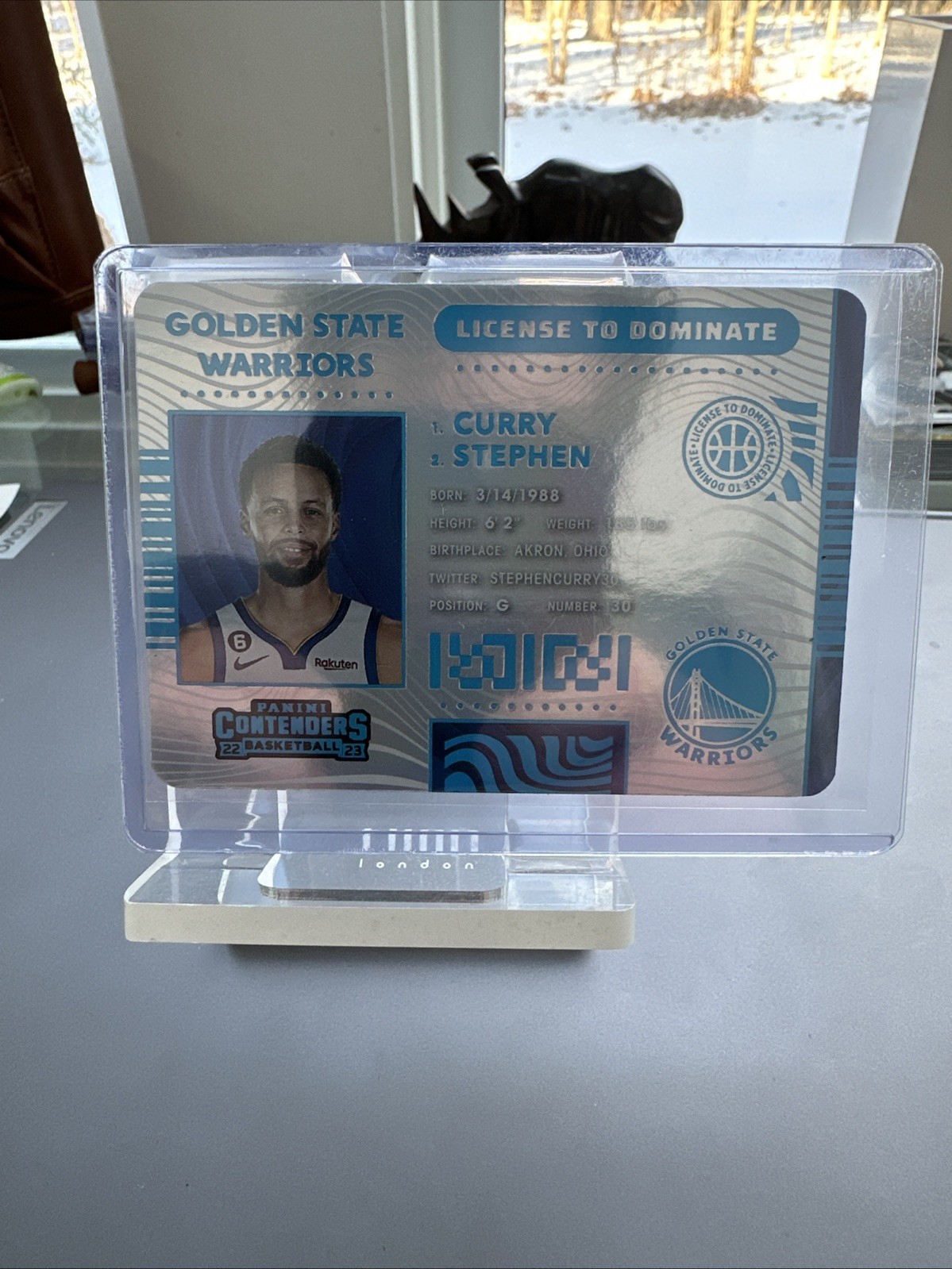 2022-23 Panini Contenders License to Dominate SSP!Stephen Curry #16 NM