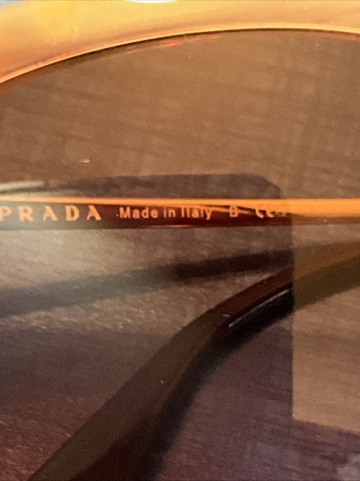 PRADA SPR 20U CONCEPTUAL Cat Eye Sunglasses 54 22 140 2N Marble Look With Case thumbnail 14