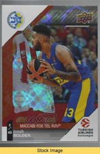2017-18 Upper Deck Euroleague Rainbow Jonah Bolden #99 READ j8p