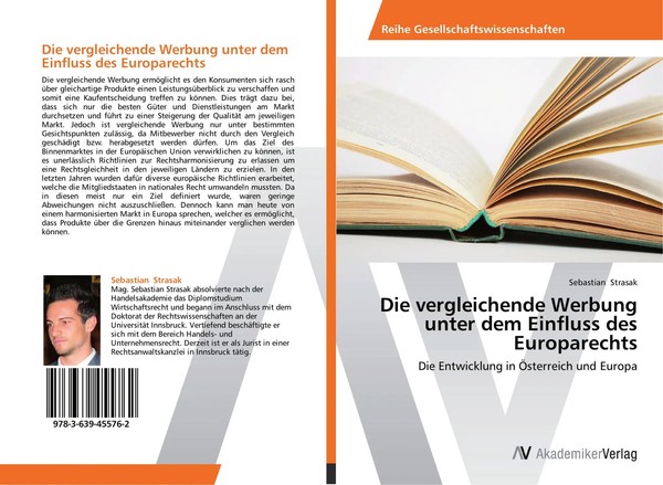 Sebastian Strasak | Die Vergleichende Werbung Unter Dem Einfluss Des...-image