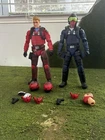 Gi Joe Classified Haslab Rattler Wild Weasel and gunner figures