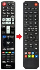 Afstandsbediening geschikt voor LG HR570 | AKB73115302 | BDC590