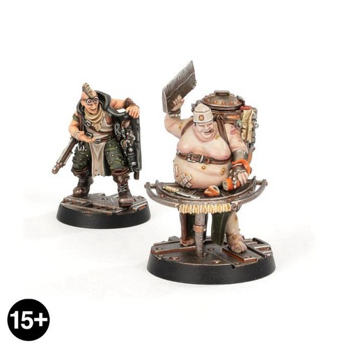 🧅🐀🍛 Slopper and Scabber - Necromunda Hangers-On - Forge World - Nuevo en caja 💀🤝💰 - Imagen 4 de 12