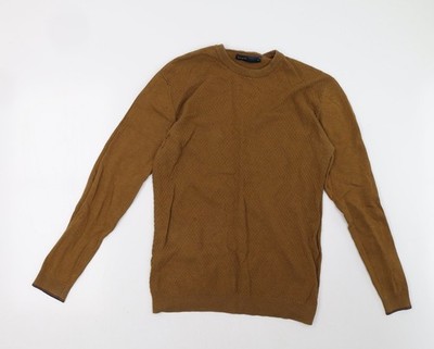 Brauner Pullover Sweatshirt Herren UK Größe S Matalan