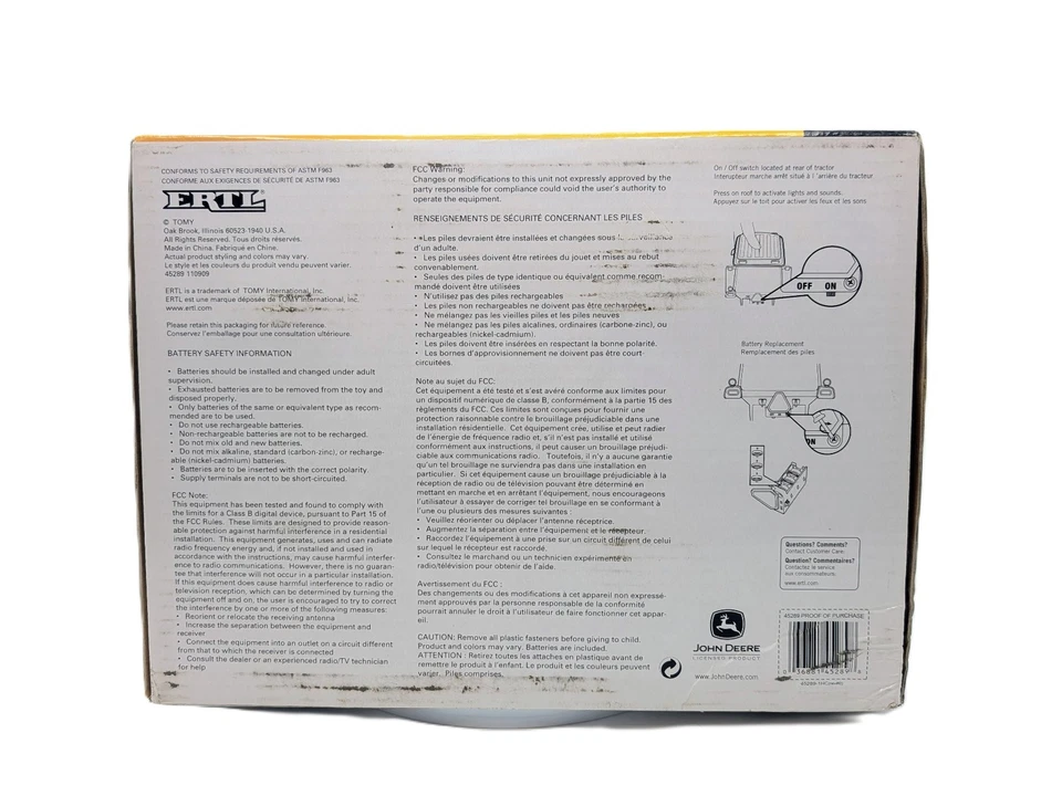 1/16 John Deere 4450 Tractor,  Duals, Precision Elite Series - Image 3 of 3