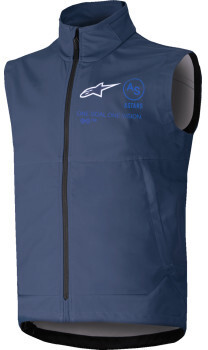 Alpinestars Techstar Softshell Vest Navy Medium 3700325-7158-M 2930-0069 - Picture 1 of 4