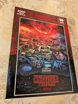 STRANGER THINGS NETFLIX PUZZLE JIGSAW 2000 PIECE ITALY CONAD BRAND NEW & SEALED!