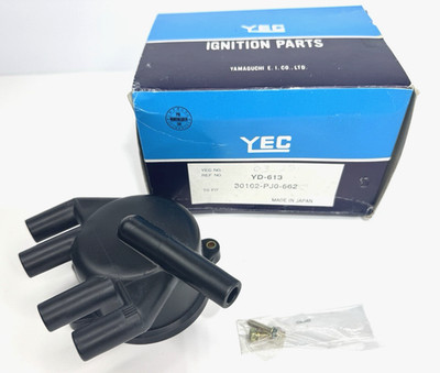 YEC Distributor Cap YD613 for Honda Accord & Prelude OEM # 30102-PJ0-662 - JAPAN