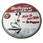 Vintage Dr Pepper Sign - Porcelain Cola Soda Beverage Gas Station Advertise Sign