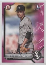 2022 Bowman Prospects Fuchsia Border 237/299 Norge Vera #BP-100 7s2