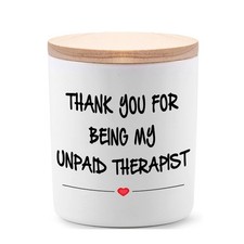Thank You Gift for Bestie Unique Friendship Candle Lavender Scented Soy s3