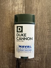 Duke Cannon Naval Diplomacy Antiperspirant Deodorant Bergamont  Aquatic Musk