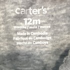 Carter's Gray Polka Dot Daddy's Girl for Baby Girl 12 Months — photo 3