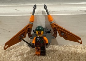 Lego Ninjago Ninja Bike Chase 70600 + Cole's Dragon 70599