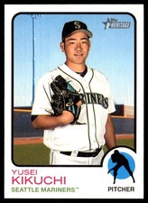 Yusei Kikuchi 2022 Topps Heritage #152 Mariners MLB READ FREE SHIP AutographDen