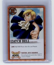 Zatch Bell TCG M-001 Zatch Bell Kind King FOIL