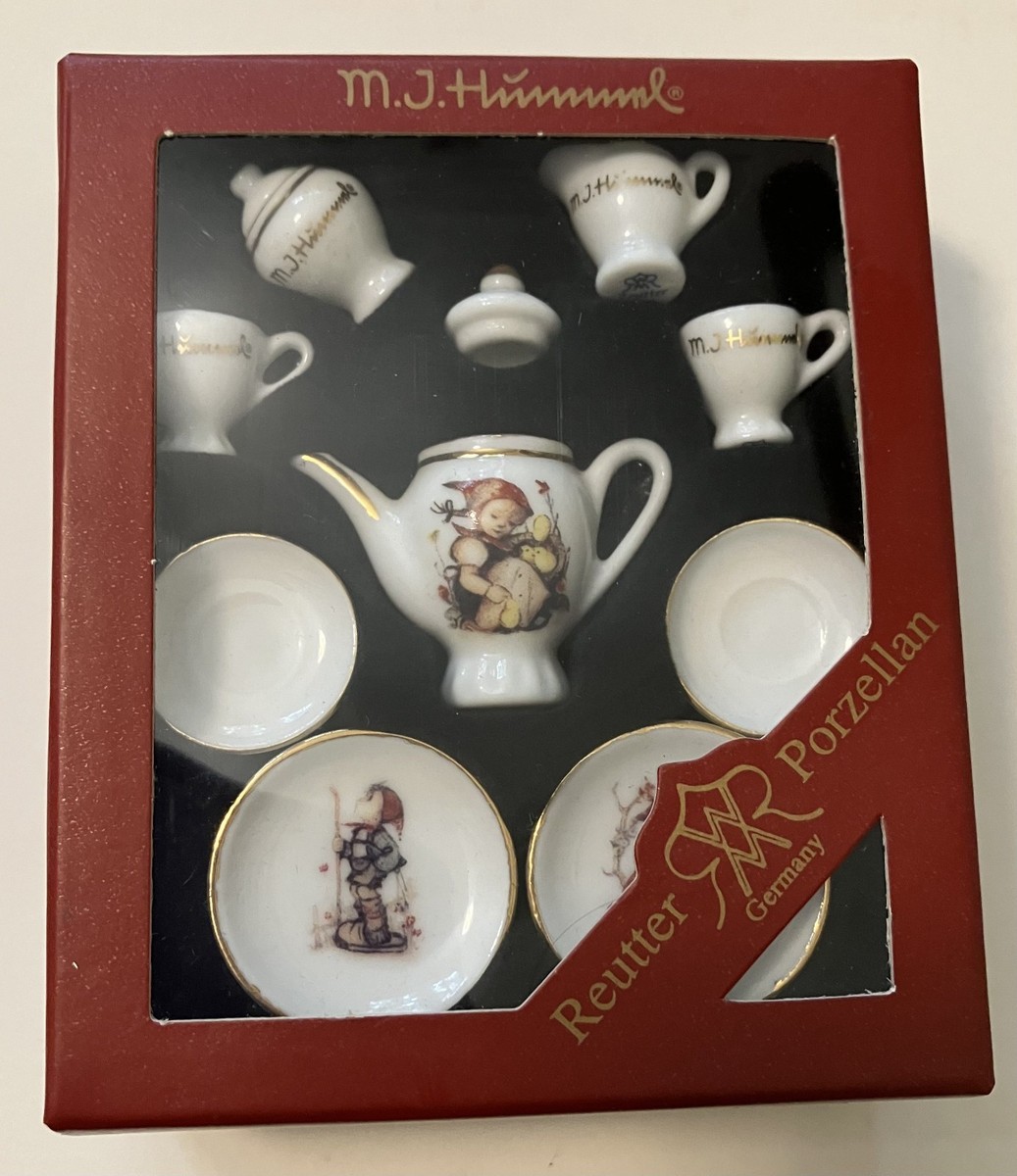 Reutter Porzellan M.J. Hummel 10-piece Mini Tea Set - New in US | eBay