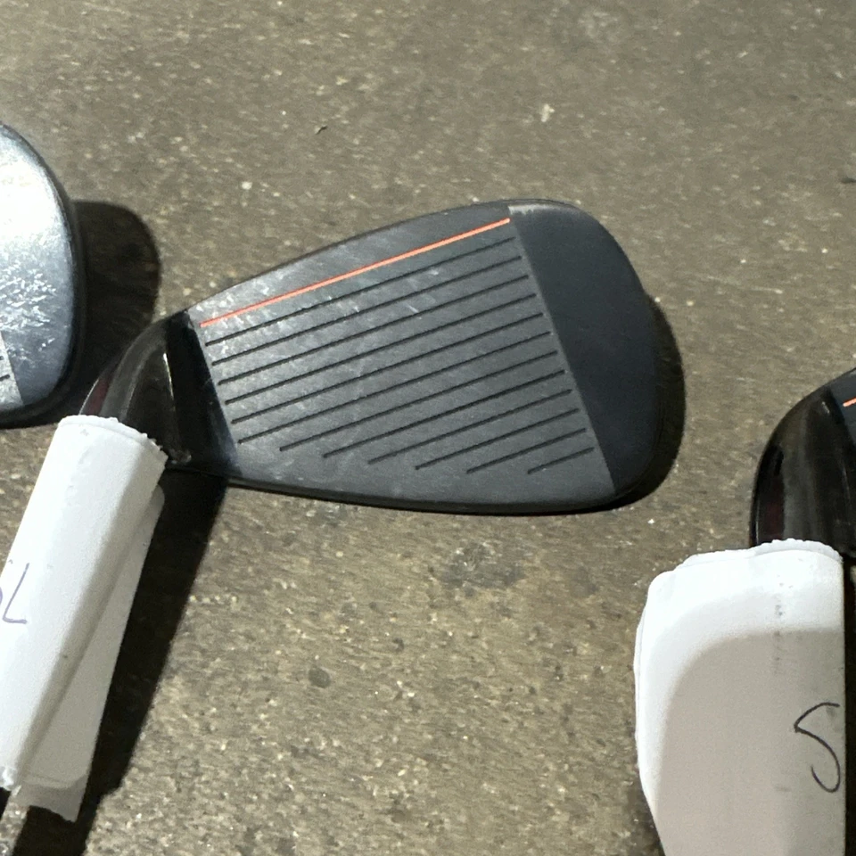 Juego de hierros Stix Golf Club 5-PW, SW rígidos flexibles para diestros negro grafito Foto 3 de 4