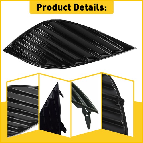 Right Front Bumper Fog Light Cover Bezel For SE Toyota Camry XSE 2018 2019 2020 - Picture 3 of 9