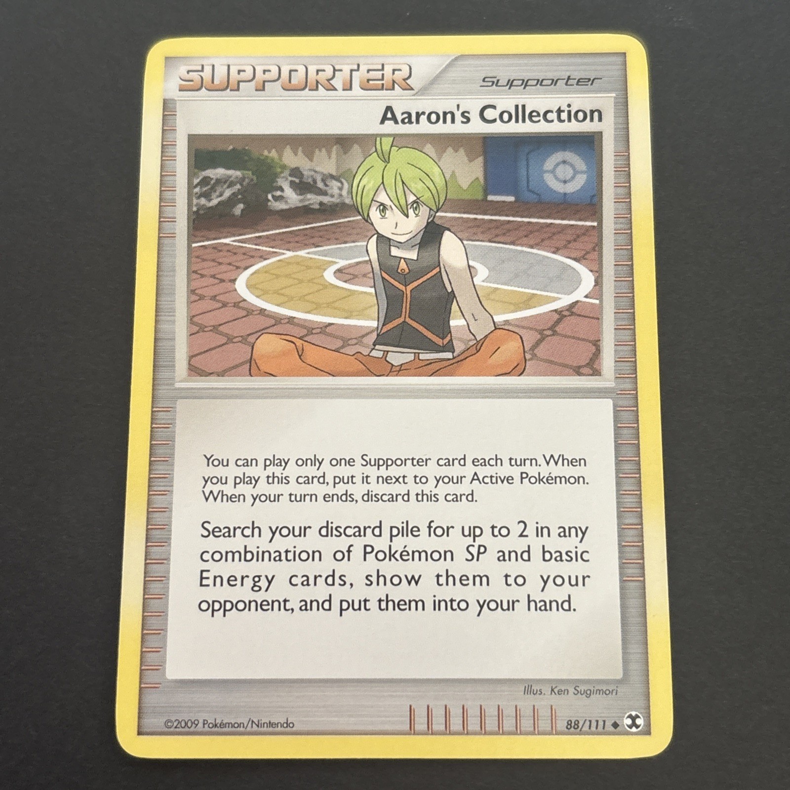 Aaron's Collection 88/111 Regular Platinum Rising Rivals Pokemon TCG NM 2009