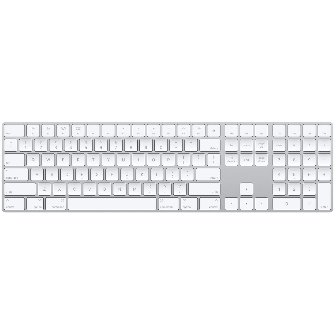 Apple Magic (MQ052LL/A) Wireless Keyboard with Numeric Pad