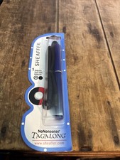 Vintage Sheaffer No Nonsense Tagslong Ballpoint Pen Nos Blue