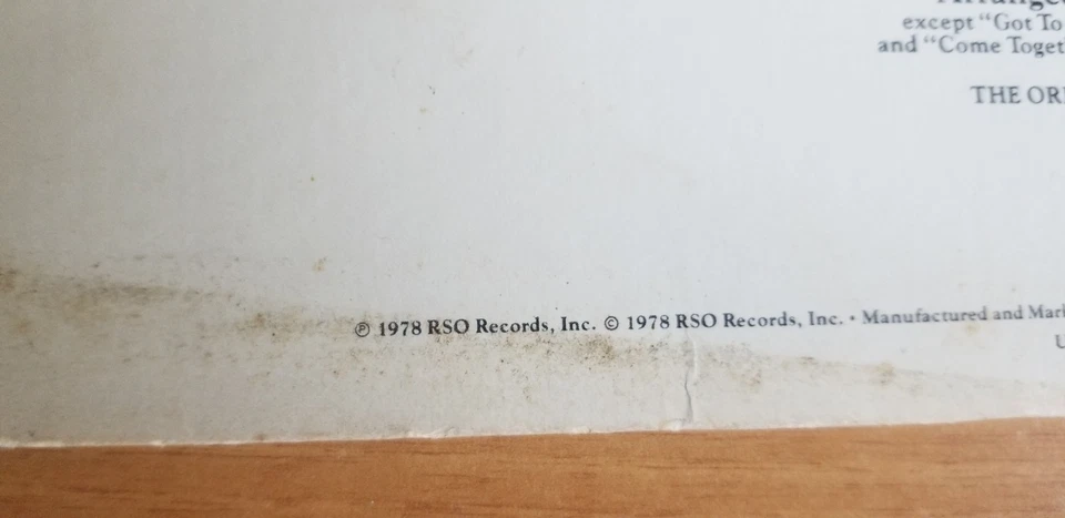 Sgt. Pepper's Lonely Hearts Club Band Soundtrack 2 LP RSO RS-2-4100 1978 Vinyl  - Image 4 of 4