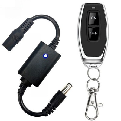 Remote Control Switch Compatible with DC 37V to 12V LED Light Strips and Lamps