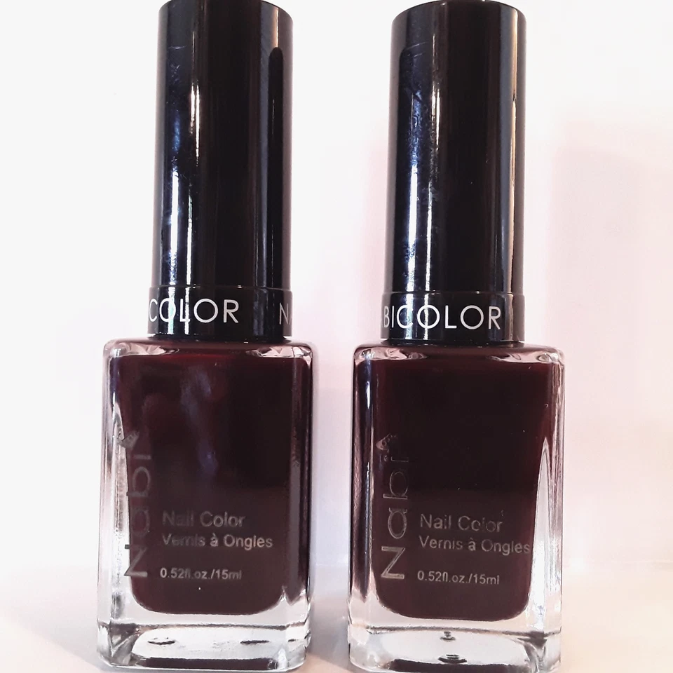 Esmalte de uñas Nabi Color - Blackberry # 13 - Lote de 2 - 0,52 Fl. Oz. Cada Foto 2 de 4
