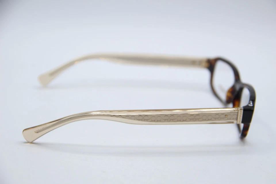 NUEVAS GAFAS COACH HC 6083 5355 HAVANA MONTURAS AUTÉNTICAS TRANSPARENTES 50-17 Foto 4 de 4