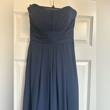 Bill Levkoff Formal Evening / Prom / Wedding / Black Tie Gown in Navy, Size 2