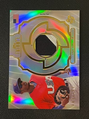 Adam Jones 2013 Topps Tribute Prime Patch WBC Jersey Relic /107 Orioles 