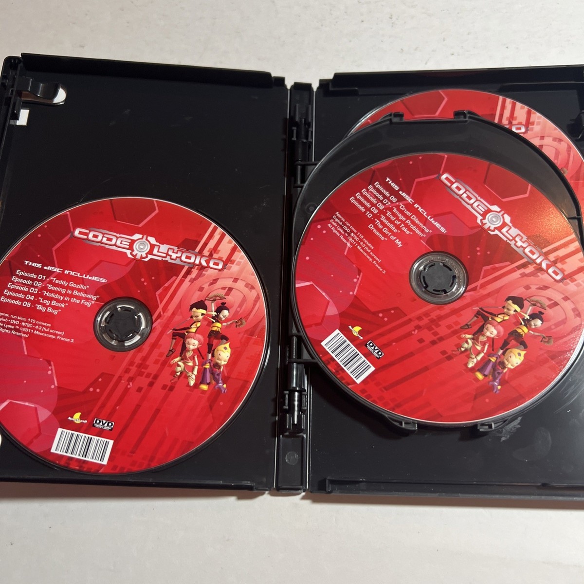 RARE DVD CODE LYOKO COMPLETE SEASON 1 - ANIME VG | eBay