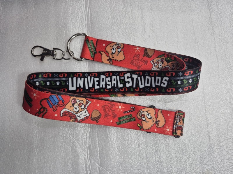 UNIVERSAL STUDIOS LANYARD Earl The Squirrel 