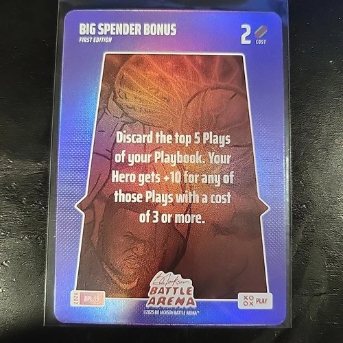 2026 Bo Jackson Battle Arena Bonus Play Big Spender Bonus BPL-19