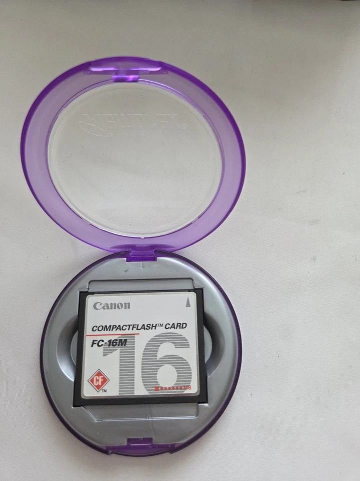Canon 16MB FC-16M Megabyte Compact Flash Memory Card - - Image 2 of 3