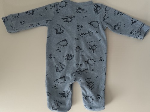 2x DopoDopo Newborn Schlafanzug Größe 62/68• Zwillinge • Dinosaurier / Drachen - Bild 10 von 10