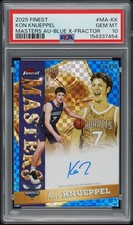 2025-26 Topps Finest - Kon Knueppel #MA-KK Masters Auto Blue X-Fractor /99