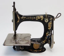 Rare Antique Singer Sewing Machine Model 24-13 Chain Stitch Circa 1907