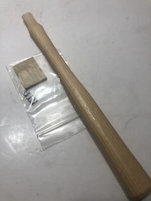 New Hickory 00209, 10” Replacement Ball Pein, Ball Peen Hammer Handle W/Wedges - Image 1 of 3