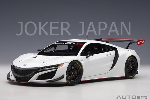 AUTOart 1/18 Honda NSX Gt3 2018 White 81898