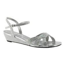 Touch Ups Womens Lena Open Toe Special Occasion Strappy Sandals
