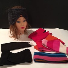 Unisex lot of 14 Winter Collection Sports Headband Fleece Ear Warmers EUC